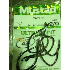 ANZUELO MUSTAD CON ARGOLLA CATFISH
