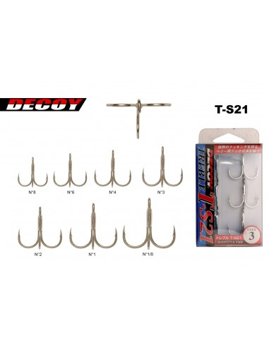 ANZUELO TRIPLE DECOY  T-S21