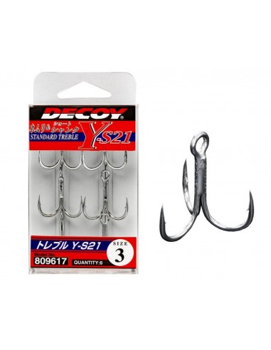 ANZUELO TRIPLE  DECOY Y-S21