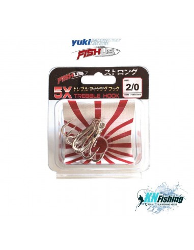 ANZUELO TRIPLE FISHUS TREBBLE HOOK 1/0