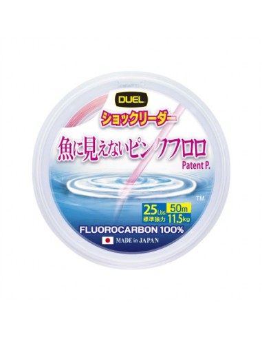 DUEL PINK FLUOROCARBON FISH CANNOT SEE