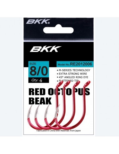 BKK RED OCTOPUS BEAK BP201   6.0