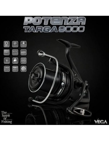 CARRETE VEGA POTENZA TARGA 9000