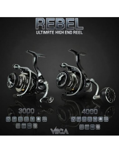 CARRETE VEGA REBEL 4000